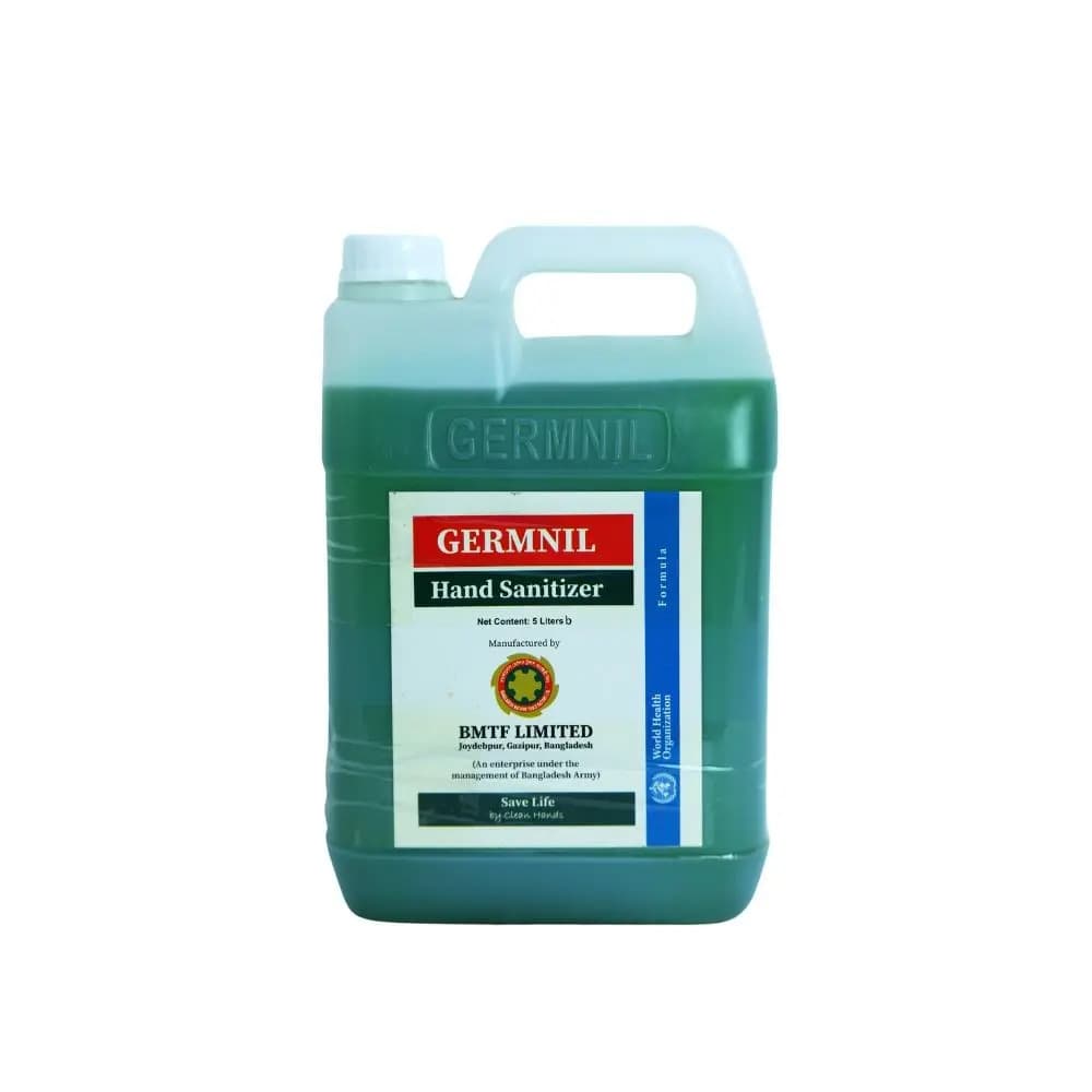 Germnil Hand Sanitizer – 5 Litre (WHO Formulated)